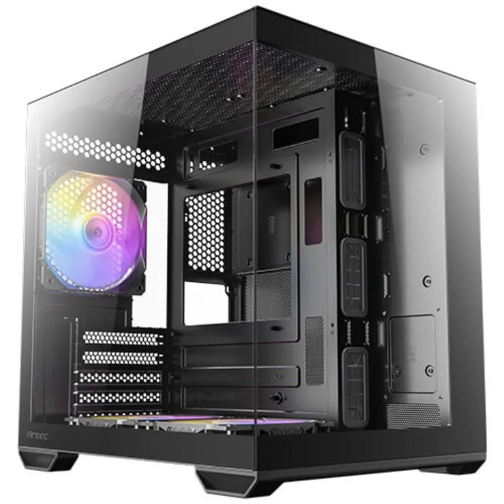 Antec 0-761345-10217-9 carcasa de ordenador Mini Tower Negro