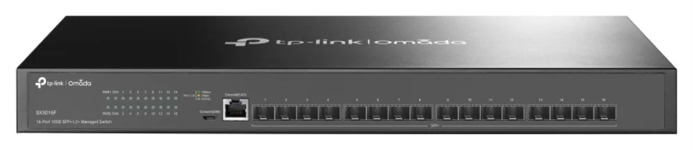 Switch tp - link sx3016f 16 puertos 10g gestion l2