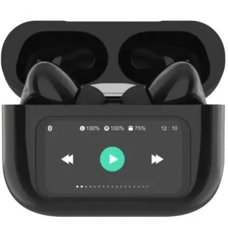 Auriculares Bluetooth Qubo TWS-400BK con estuche de carga/ Autonomía 4h/ Negros