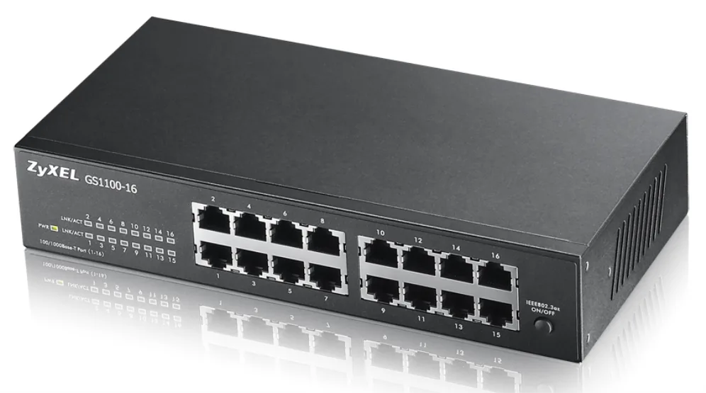 Zyxel GS1100-16 No administrado Gigabit Ethernet (10/100/1000)