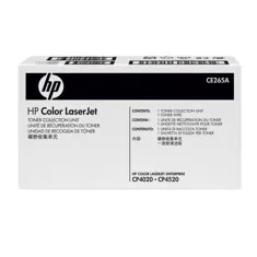 Bote residual hp ce265a laserjet m651 - mfp m680