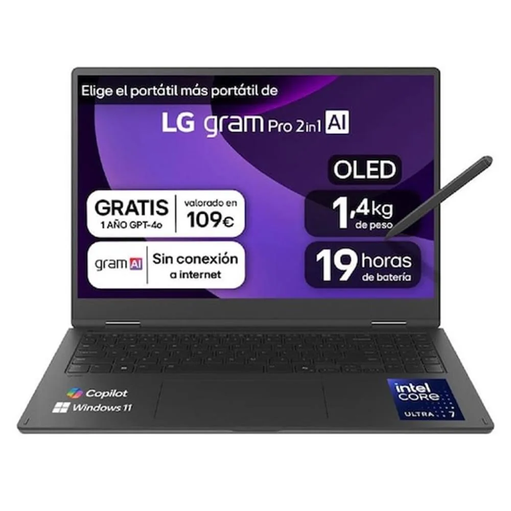 LG 16T90TP-K.AD88BN U7-255H 32 1TB W11H 16"OLED T