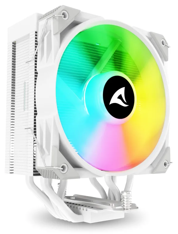 Sharkoon A50 RGB Procesador Refrigerador de aire 12 cm Blanco 1 pieza(s)