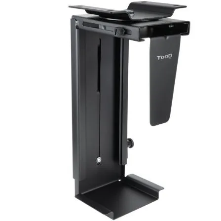 Soporte para cpu tooq escritorio - pared negro