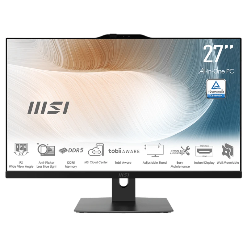 MSI AM272P-893ES C5-120U 16GB 512 W11P 27" Negro