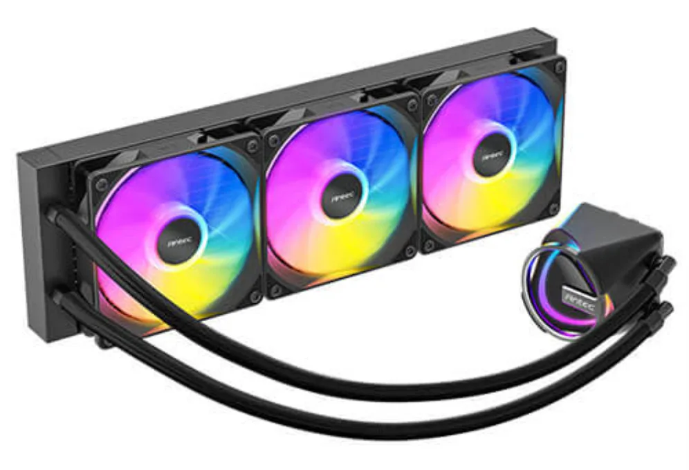 Kit refrigeracion liquida antec aio skeleton argb 3x 120mm negro