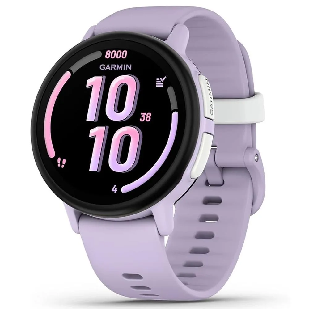 Garmin bounce 2 - smartwatch y monitor de actividad física para niños - apto para nadar - correa ajustable - hasta 2 días de duración de la batería - lila