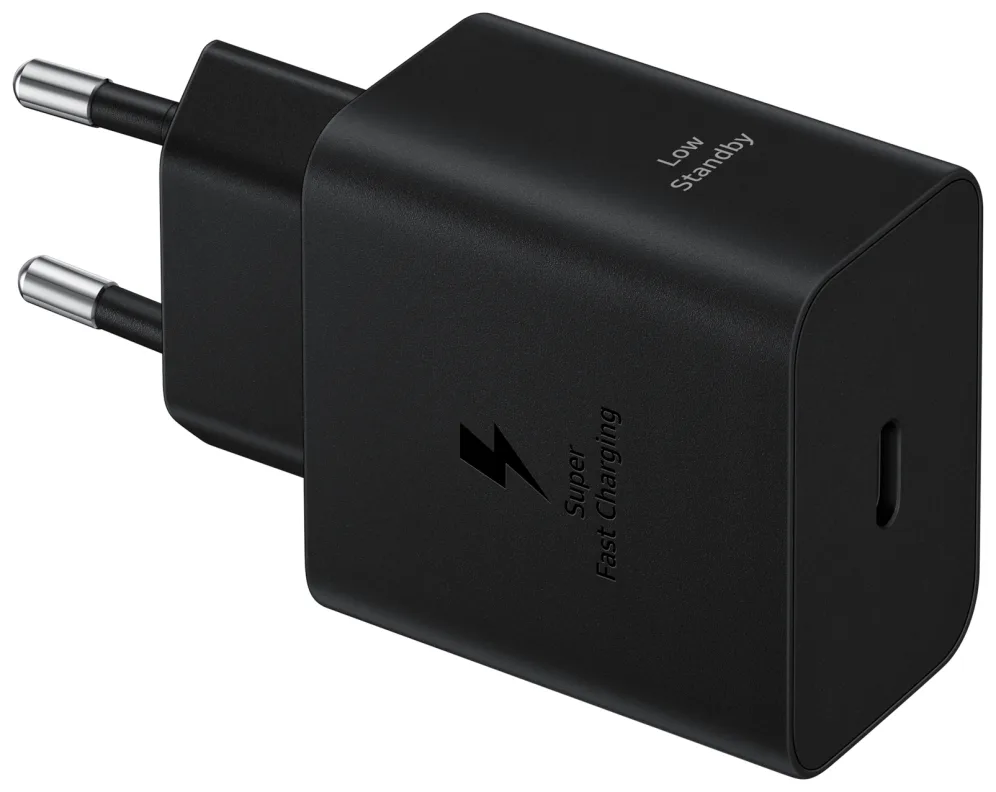 Cargador samsung usb - c 45w negro con cable ep - t4511xbegeu