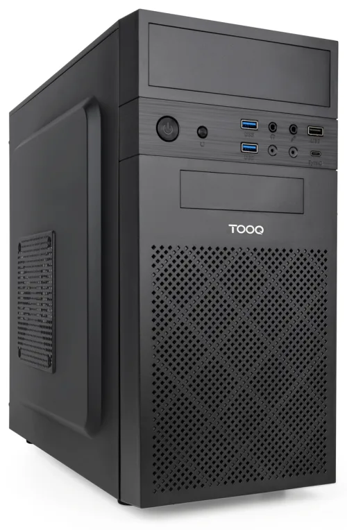 TooQ Caja Minitorre Micro-ATX “ISOBOX ULTRA”, Negra