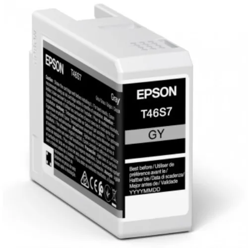 Epson singlepack gray t46s7 ultrachrome pro 10 ink 25ml sc - p700