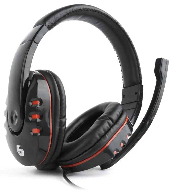 Gembird GHS-402 auricular y casco Auriculares Alámbrico Diadema Juego Negro