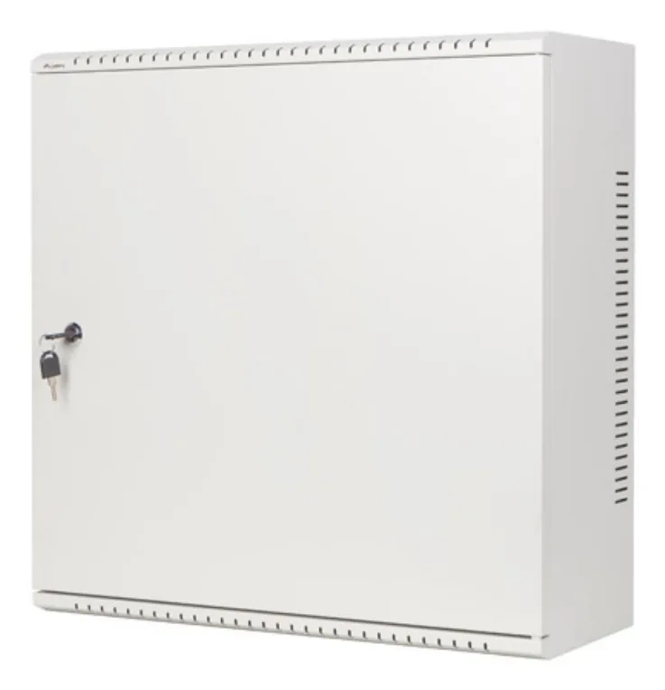 Armario lanberg mural rack 19 pulgadas 6u+3u - 540x200 gris