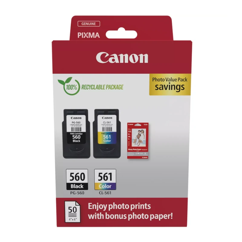Canon Cartucho Multipack PG-560 -CLI-561+ papel Fo