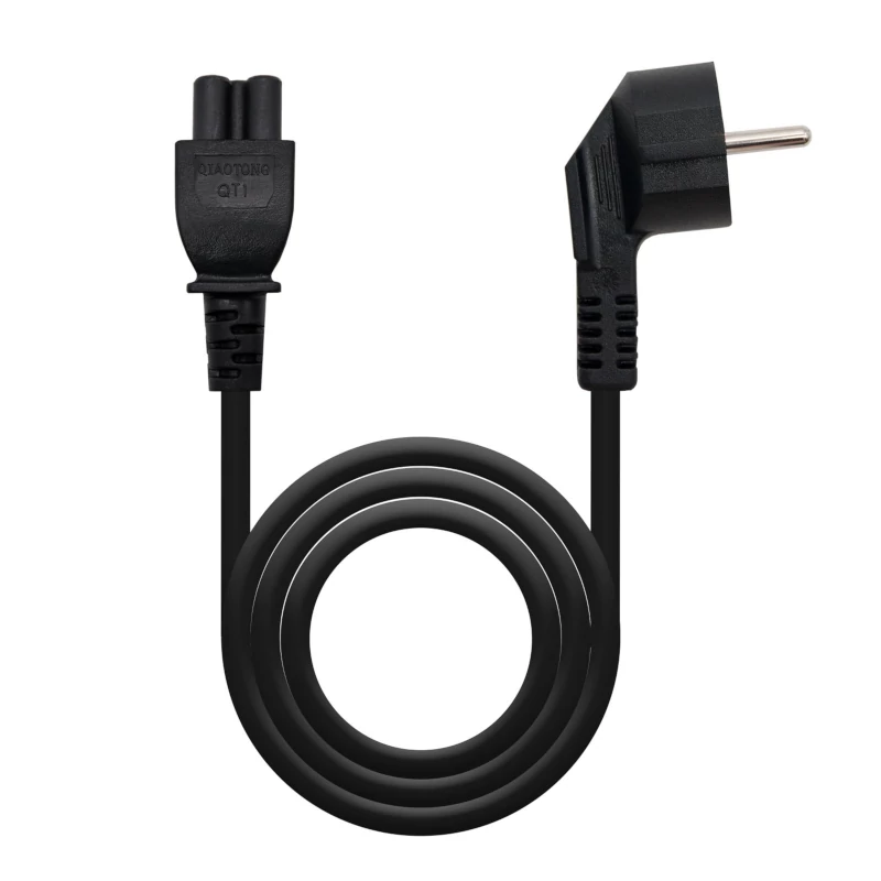 Nanocable Cable Alim. trébol, CEE7 -M-C5-H, 2 m