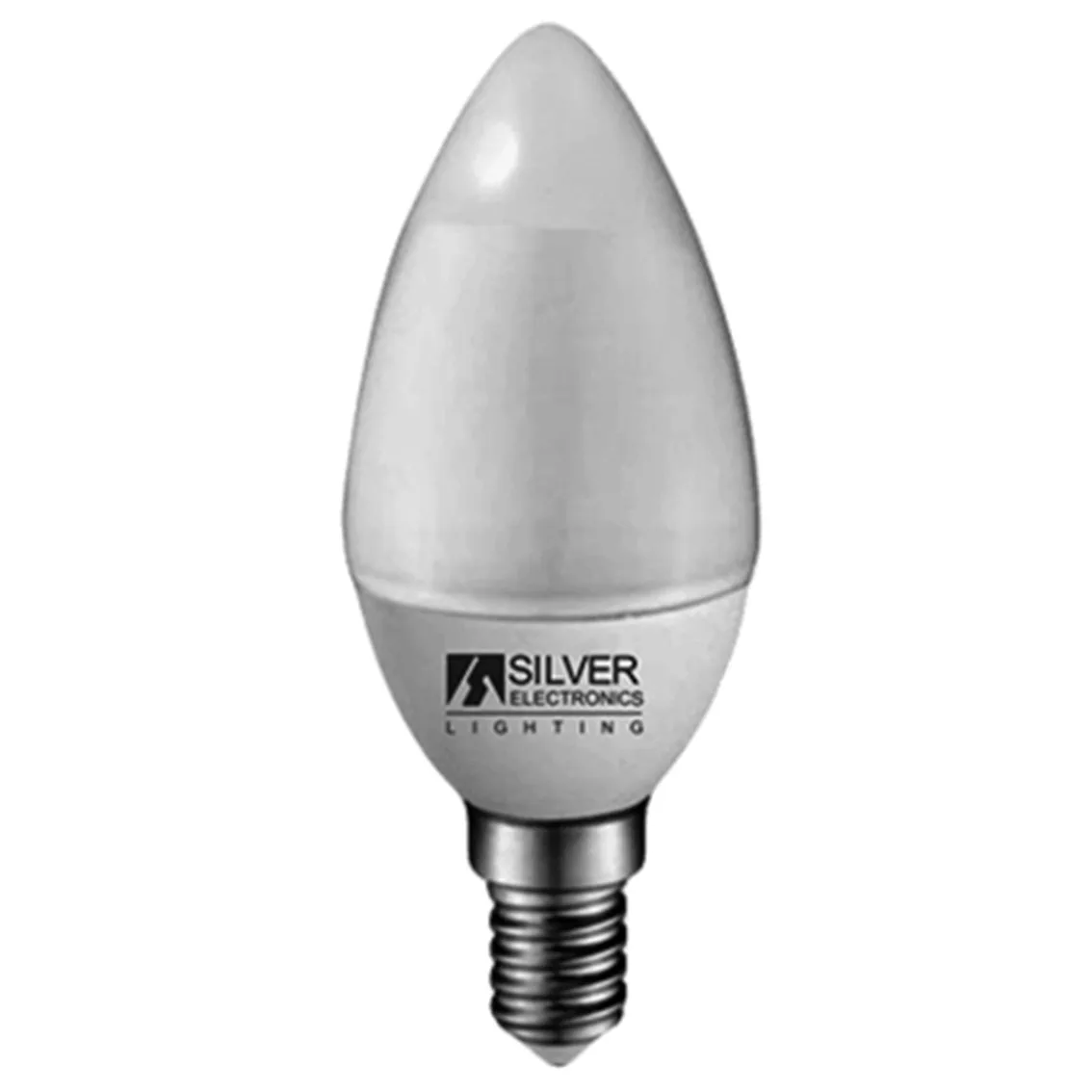 Bombilla led eco silver electronics vela 5w=35w - e14 - 4000k - 399 lm - 160º - luz natural neutra - a+