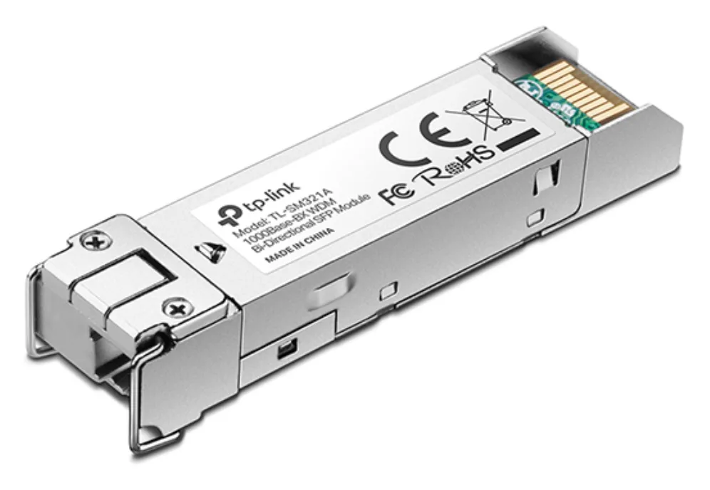 TP-Link Omada TL-SM321B red modulo transceptor Fibra óptica 1250 Mbit/s SFP