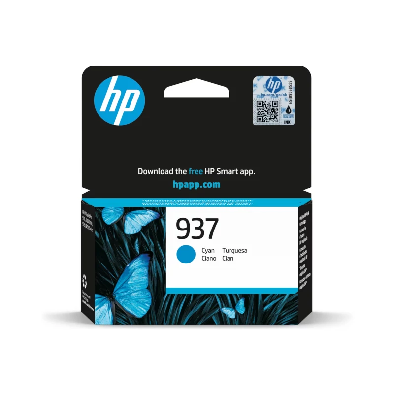 HP Cartucho 937 Cian