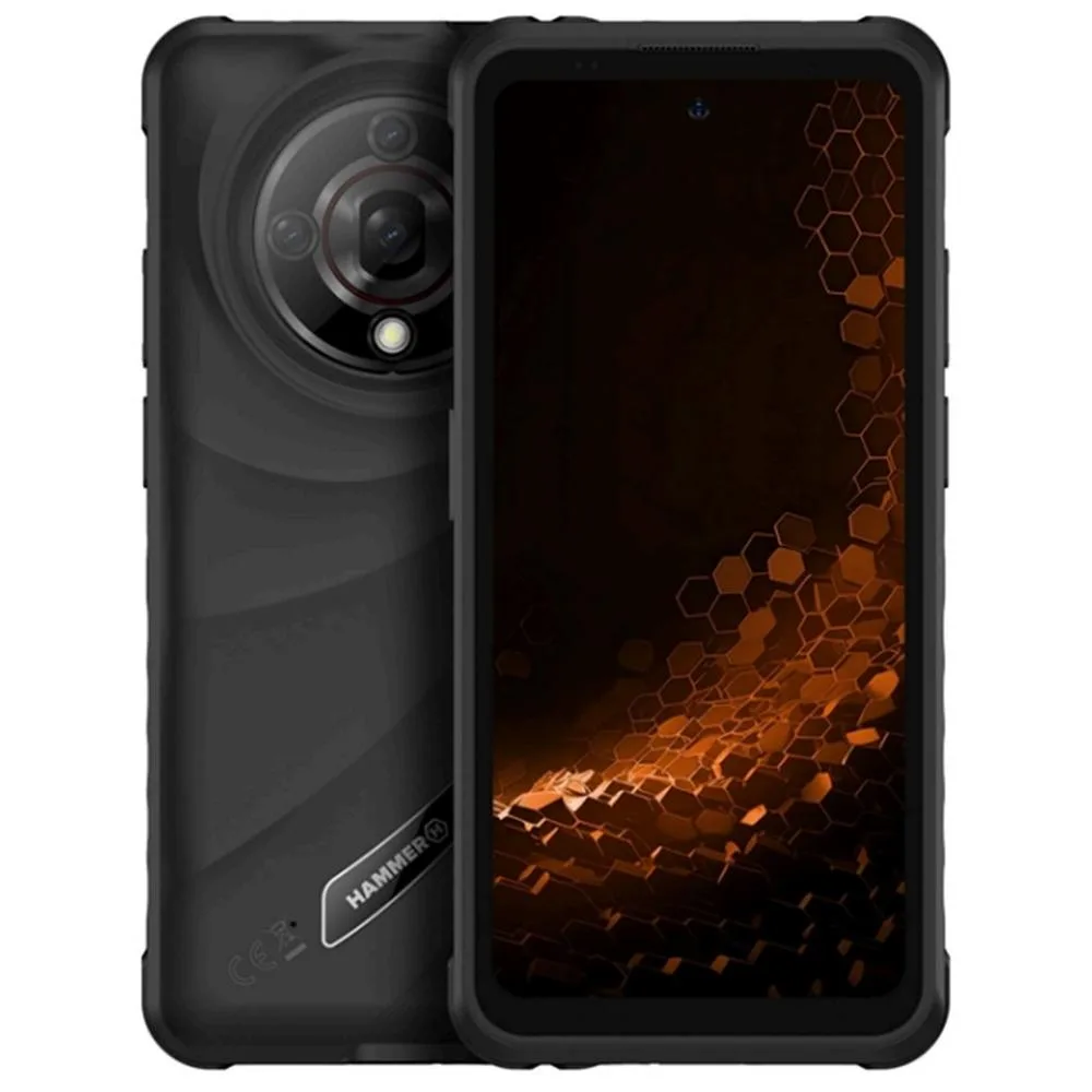 Movil rugerizado hammer iron 6 5g 6 - 128gb negro