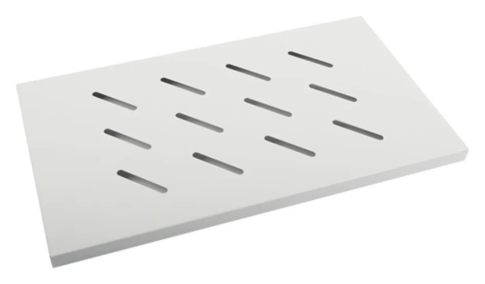 Bandeja fija lanberg 1u 486x270 mm hasta 120kg rack de 19 pulgadas gris