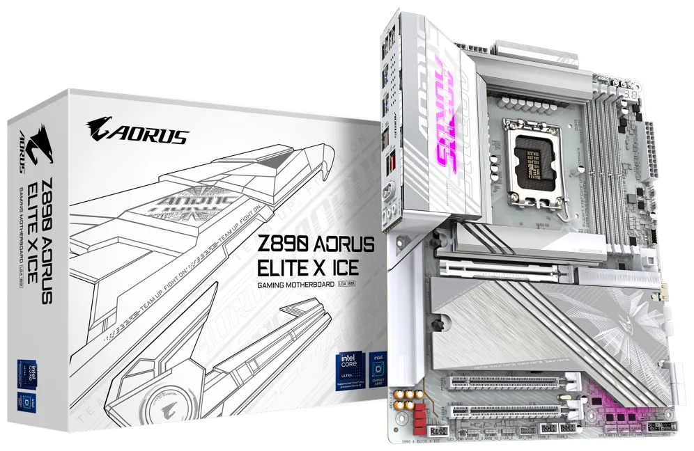Placa base gigabyte z890 a elite x ice g10
