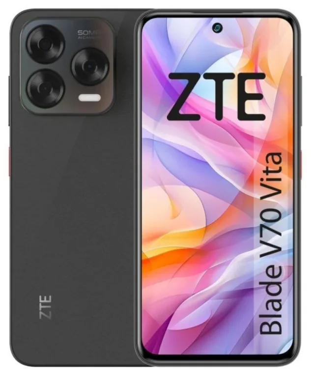ZTE Blade V70 Vita 17 cm (6.7") SIM doble Android 14 4G USB Tipo C 8 GB 256 GB 5000 mAh Gris