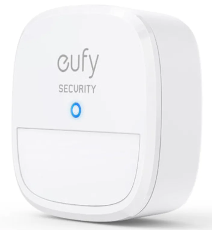 Eufy Sensor de movimiento, Security Home Alarm System Motion Detector, 100° campo de visión, 9m de alcance, 2 años de duración de la batería, sensibilidad ajustable (requiere HomeBase)