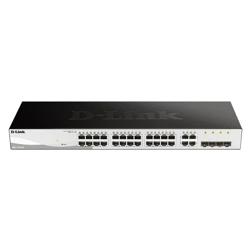 Switch d - link 28 puertos 19 pulgadas l2 giga