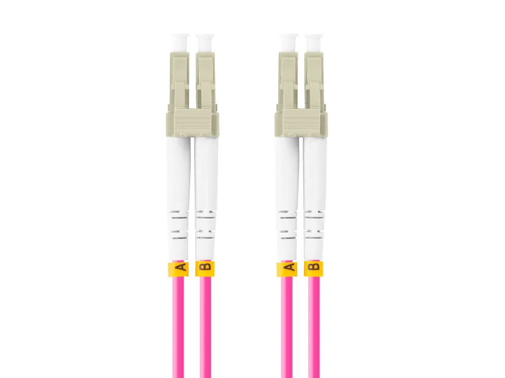 Lanberg FO-LULU-MD41-0020-VT Cable de fibra óptica e InfiniBand 2 m LC Violeta