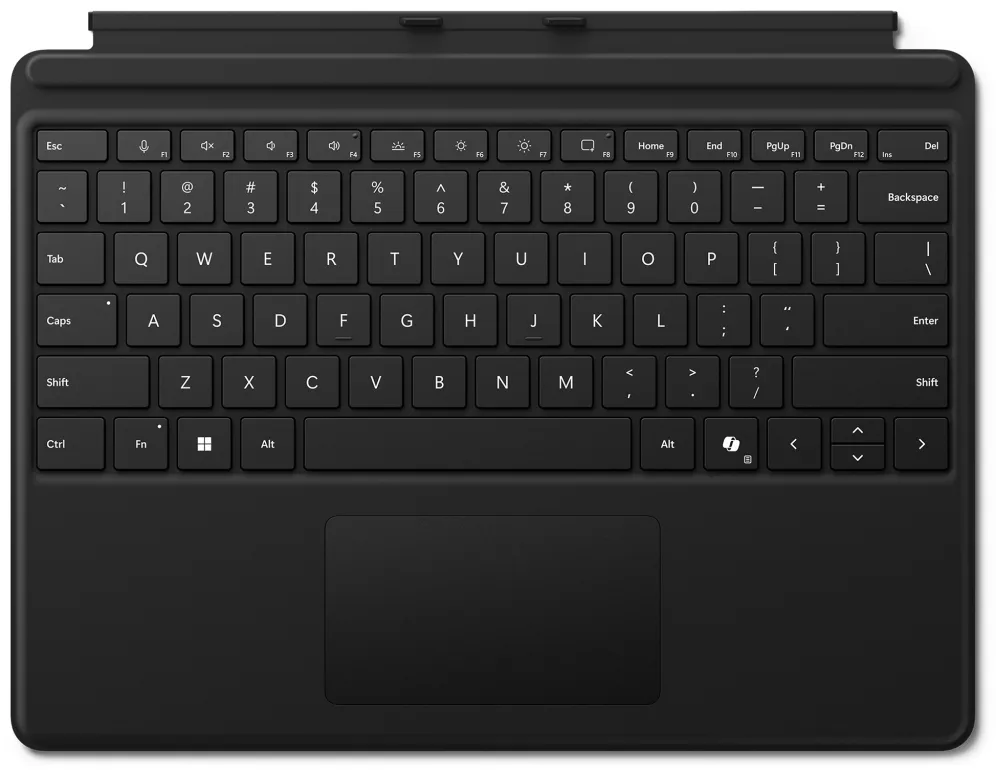 Teclado microsoft surface type cover para surface pro10 negro