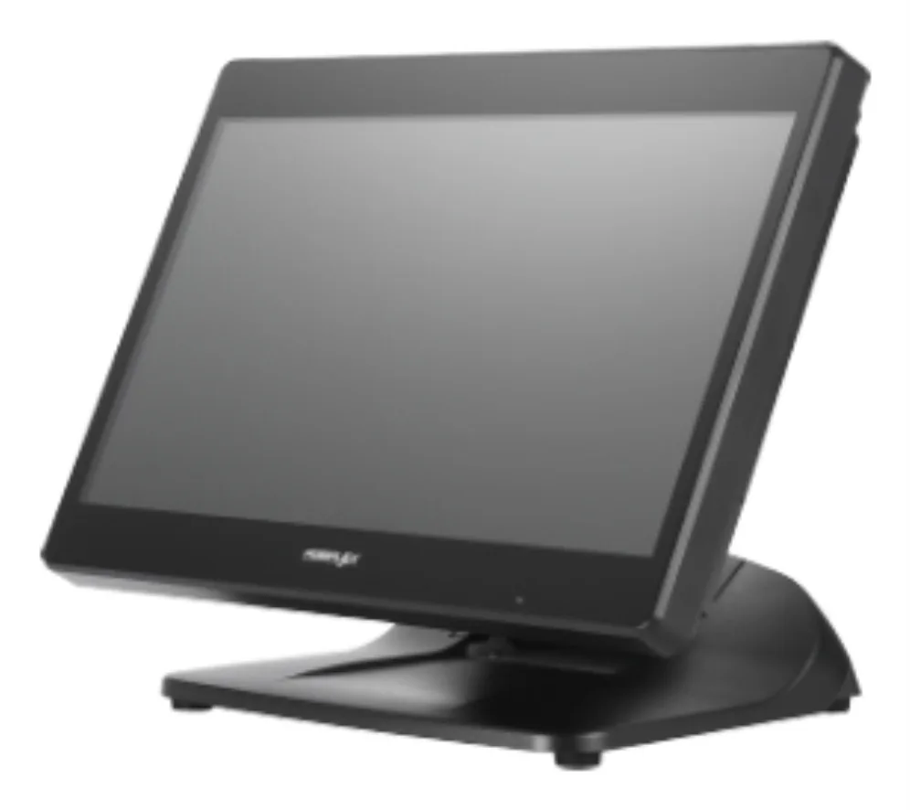 Posiflex PS3616GNS128SS4 J6412 2 GHz Todo-en-Uno 39,6 cm (15.6") 1366 x 768 Pixeles Pantalla táctil Negro