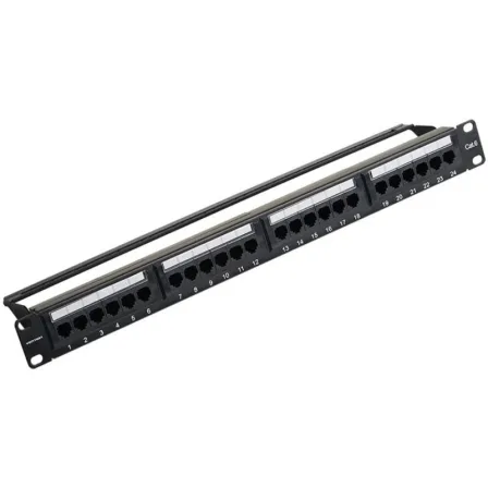 Patch Panel Vention KGCB0/ 24 Puertos/ Cat.6