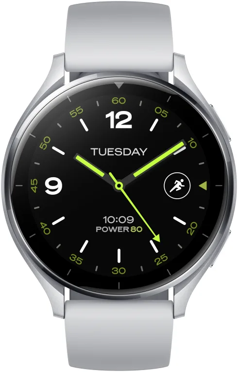 Xiaomi Watch 2 3,63 cm (1.43") AMOLED 46 mm Digital 466 x 466 Pixeles Pantalla táctil Plata Wifi GPS (satélite)