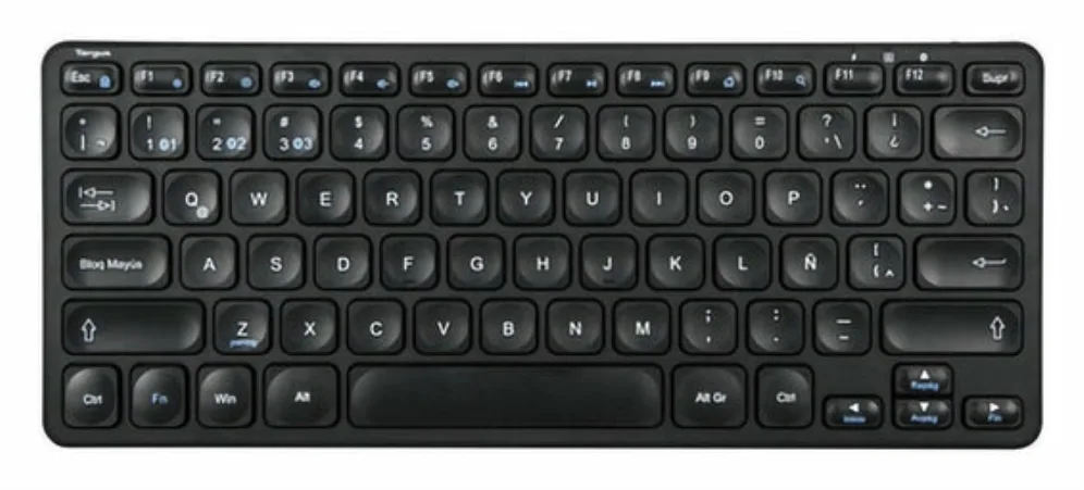 Teclado targus akb862es inalambrico