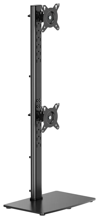 Soporte de Mesa para 2 Monitores Aisens DT34TSR-459/ Giratorio/ Inclinable/ hasta 12kg