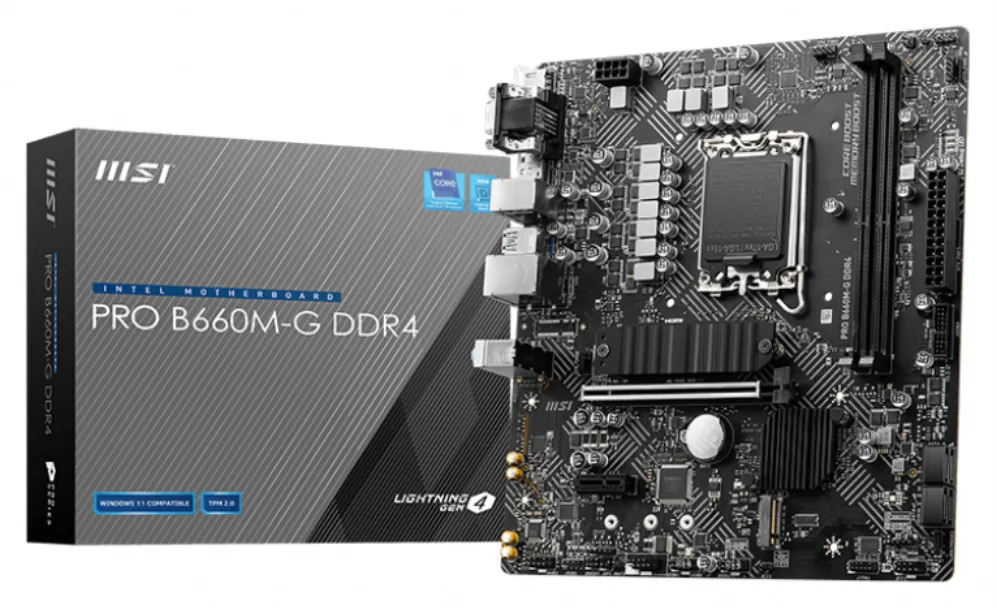 MSI PRO B660M-G DDR4 Intel B660 LGA 1700 micro ATX