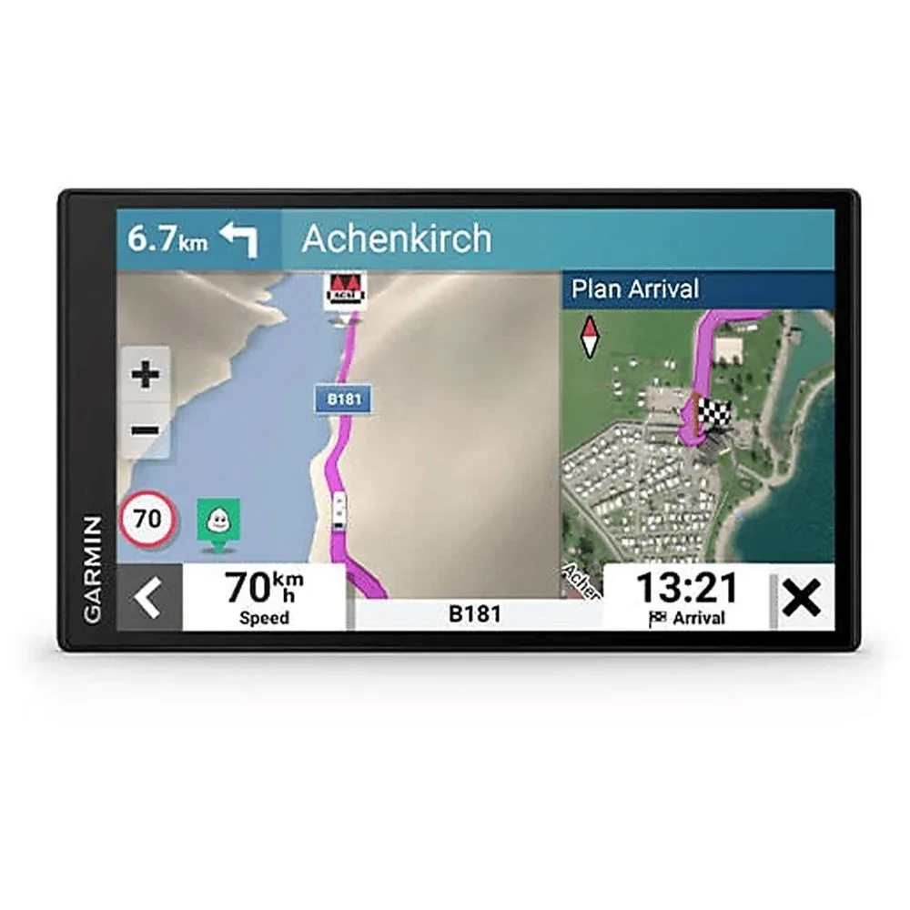 Garmin camper 795 - eu - navegador gps para caravana con pantalla brillante de 7'' - información de tráfico en tiempo real - voz y asistencia al conductor - color negro