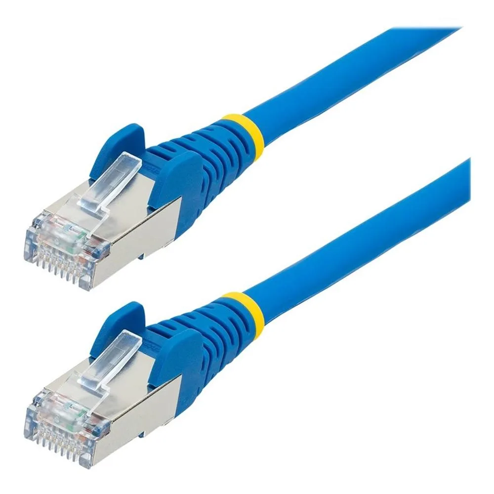 Cable de red startech latiguillo rj45 lszh s - ftp cat6a 5m azul