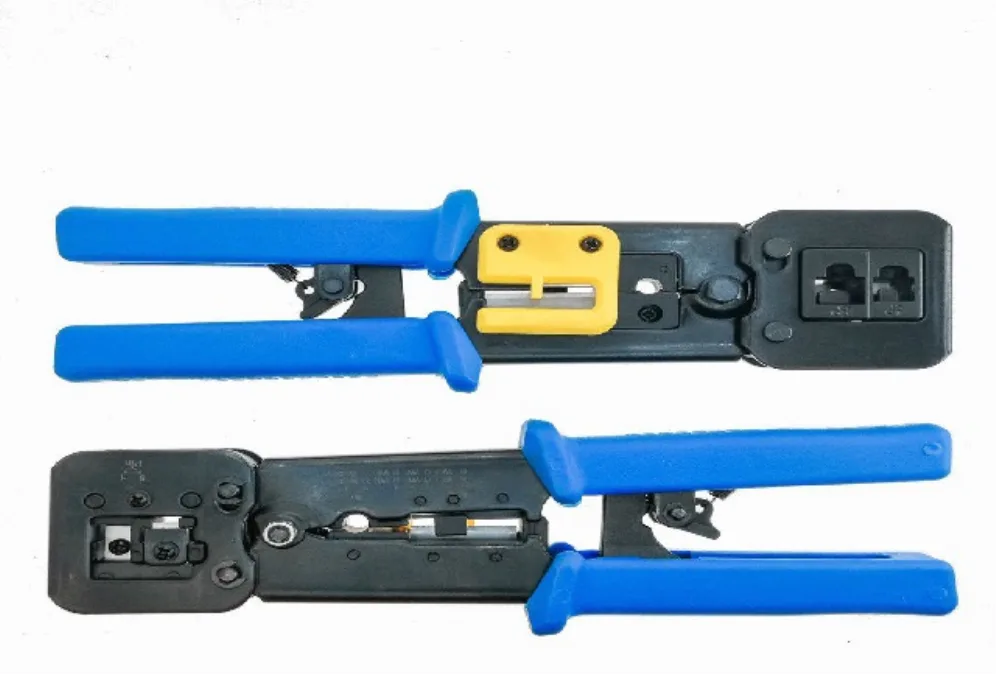Crimpadora lanberg pass through rj45 - rj11 - rj12