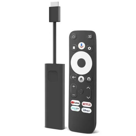 Android tv dongle leotec gc216 google y netflix certified 2gb +16gb