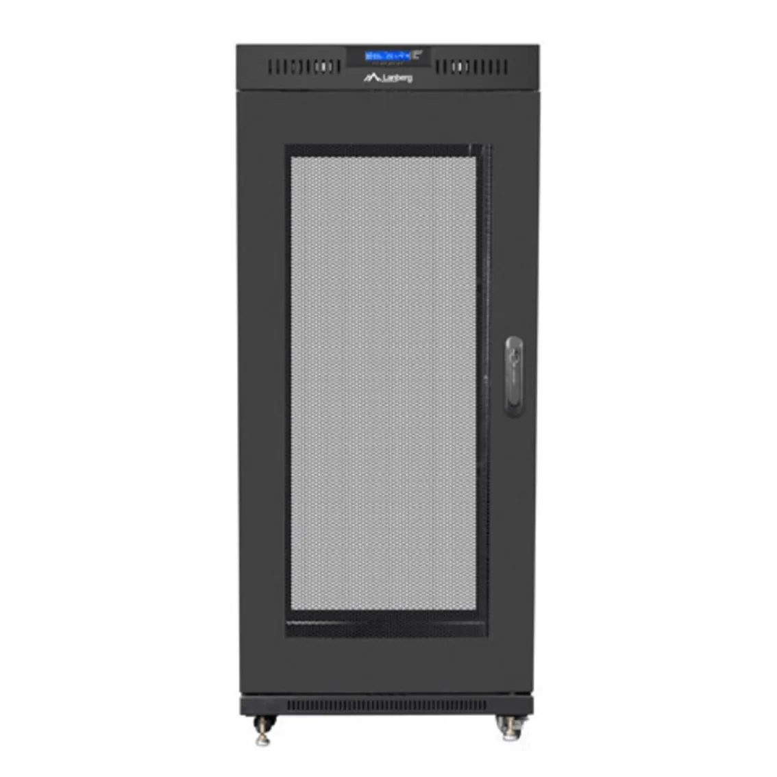 Armario lanberg rack 19 pulgadas 15u 800x1000 negro