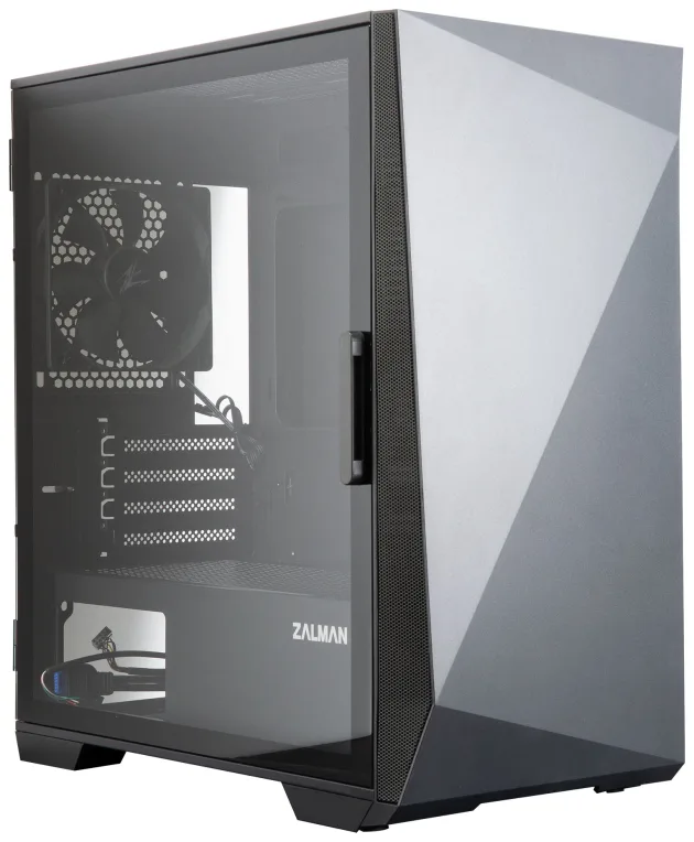 Zalman Z1 ICEBERG BLACK carcasa de ordenador Mini Tower Negro