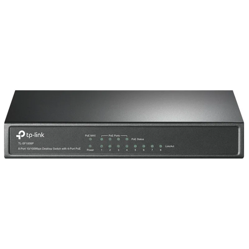 TP-LINK TL-SF1008P Switch 8x10-100Mbps 4xPoE Metal