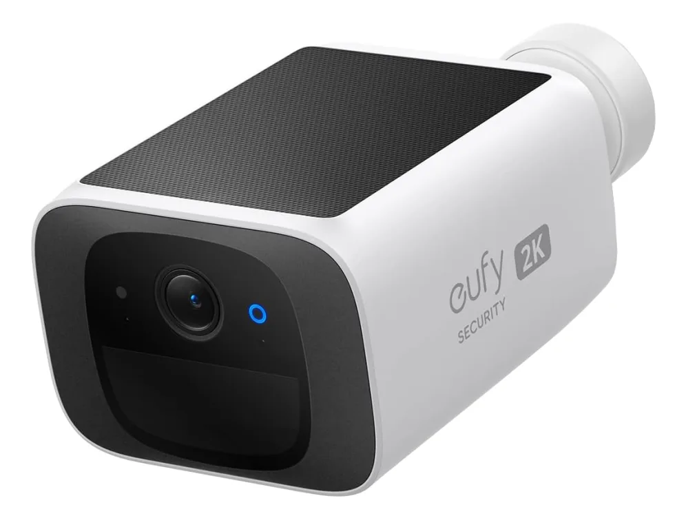Eufy Security SoloCam S220, Camara vigilancia WiFi Exterior, Camara vigilancia WiFi Exterior Solar,2K resolución, IP67, nessun canone mensile, No se Requiere HomeBase