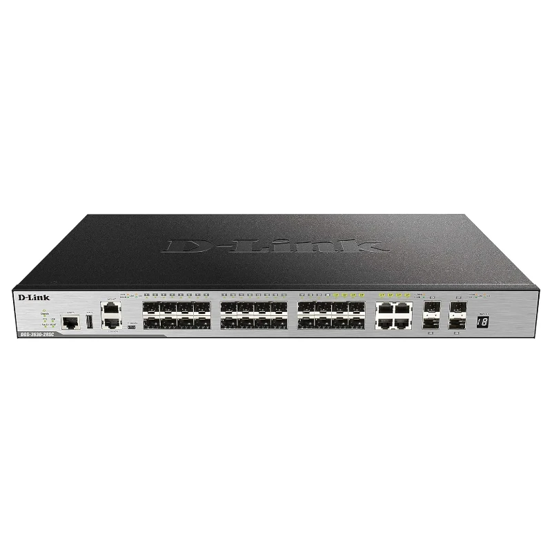 D-Link DGS-3630-28SC-SI Switch L3 24xSFP 4x10GbE
