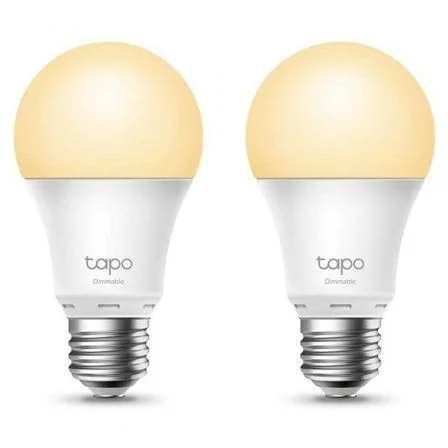 Bombilla inteligente regulable tp link tapo l510e pack 2 unidades