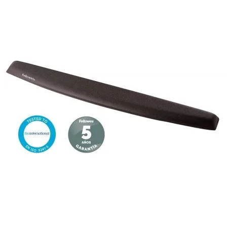 Reposamuñecas teclado memory foam negro fellowes