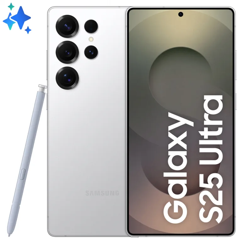Smartphone Samsung Galaxy S25 Ultra 12GB/ 512GB/ 6.9"/ 5G/ Titanio Plata