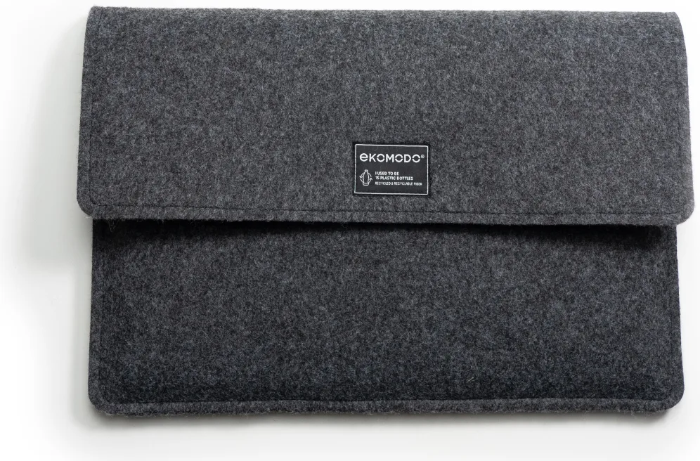 EKOMODO Lapatx 33 cm (13") Funda de protección Gris