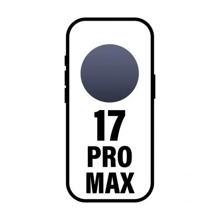 Smartphone Apple iPhone 17 Pro Max 2TB/ 6.9"/ 5G/ Azul oscuro