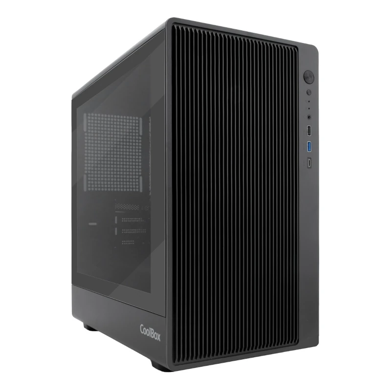 Coolbox Caja Gaming MATX GM350 DARKFACE USB-C 3.2